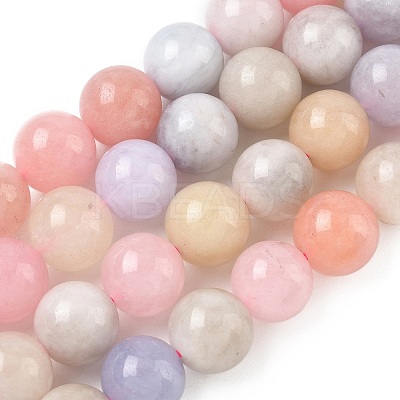Dyed Natural Malaysia Jade Beads Strands G-G021-01D-10-1
