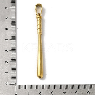 PVD Vacuum Plating 304 Stainless Steel Pendants STAS-B069-40B-G-1