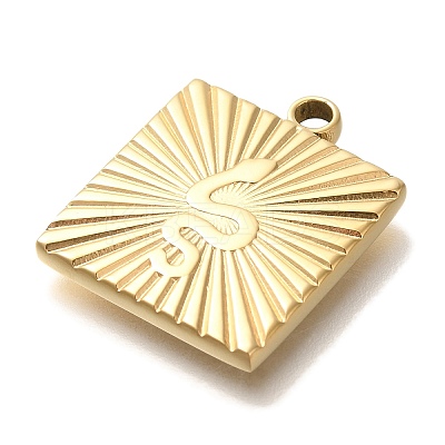Ion Plating(IP) 304 Stainless Steel Pendants STAS-P371-109G-1