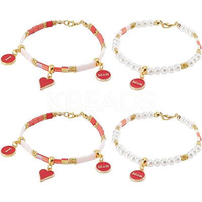 DIY Mother's Day Bracelet Making Kits DIY-NB0007-73-1
