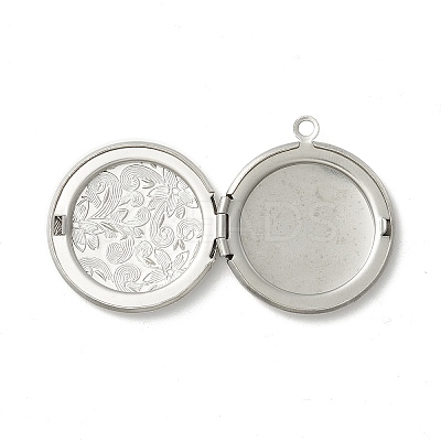 Tarnish Resistant 304 Stainless Steel Diffuser Locket Pendants LS-STAS-K002-10P-1