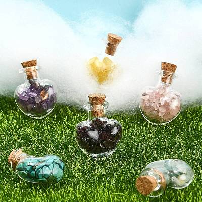 Heart Wish Bottle DIY Making Kits DIY-FS0002-11-1