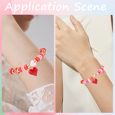 DIY Valentine's Day Bracelet Making Kit DIY-SC0023-41-1