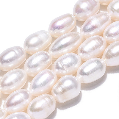 Natural Cultured Freshwater Pearl Beads Strands LS-PEAR-N012-07R-1