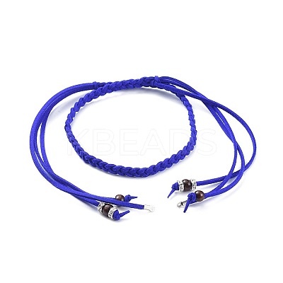 (Jewelry Parties Factory Sale)Adjustable Faux Suede Cord Lariat Necklaces NJEW-JN02538-05-1