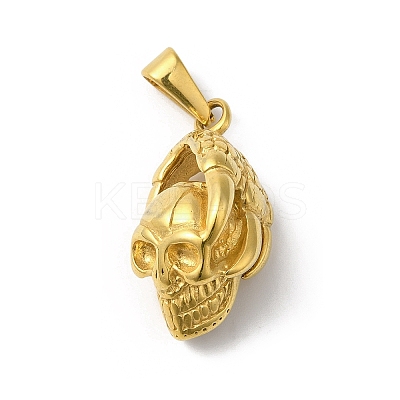 PVD Vacuum Plating 304 Stainless Steel Pendants STAS-B069-36G-1
