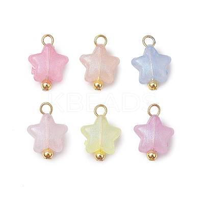 Luminous Acrylic Charms PALLOY-JF03320-01-1