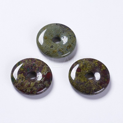 Natural Dragon Blood Pendants G-K267-12B-1