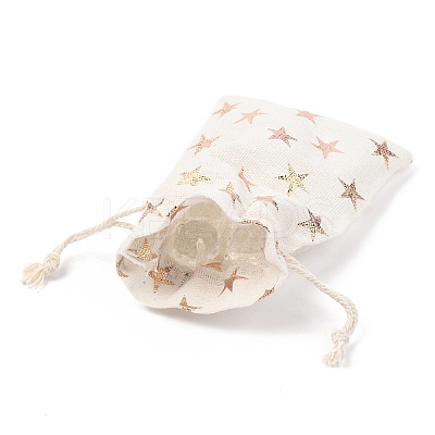 Christmas Theme Cotton Fabric Cloth Bag ABAG-H104-B01-1
