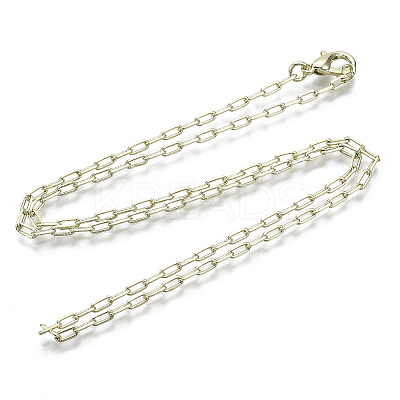 Brass Paperclip Chains MAK-S072-09B-14KC-1