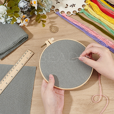 Linen Fabric DIY-WH0430-153A-05-1