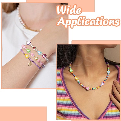 16Pcs 8 Colors Zinc Alloy Beads FIND-CJ0003-82-1