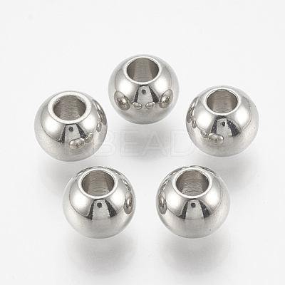 Tarnish Resistant 201 Stainless Steel Beads STAS-Q227-02B-1