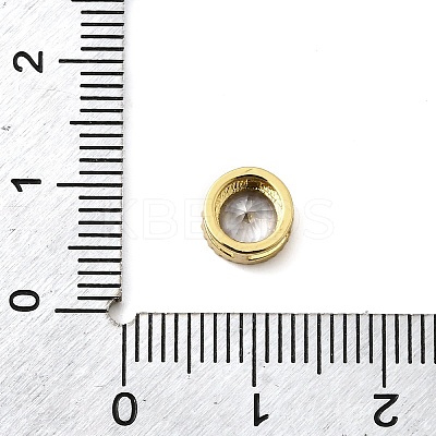 Brass Micro Pave Cubic Zirconia Charms KK-I360-075G-1