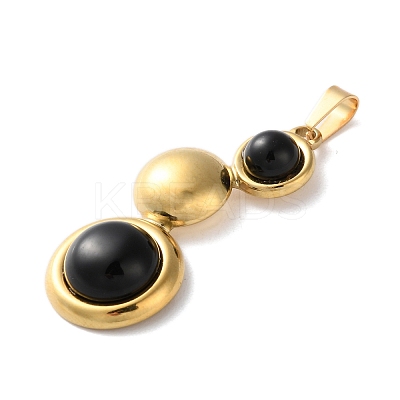 Natural Black Onyx(Dyed & Heated) Pendants STAS-C120-12G-07-1