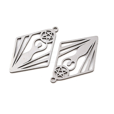 201 Stainless Steel Pendants STAS-I364-05P-1