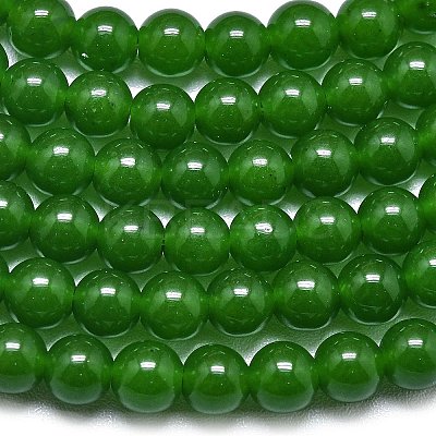 Natural Malaysia Jade Beads Strands G-L645-C01-4mm-05-1