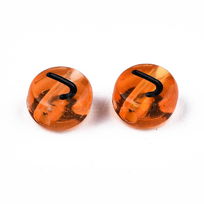 Transparent Mixed Color Acrylic Beads MACR-T038-08-1