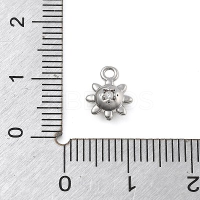 Brass Micro Pave Cubic Zirconia Pendants LS-KK-D283-28P-1