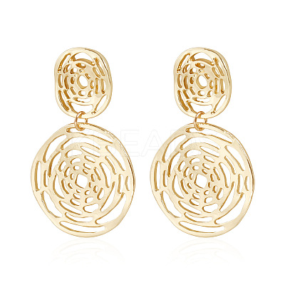 Zinc Alloy Dangle Stud Earrings FS-WGB8B18-01-1