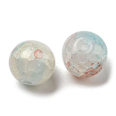 Transparent Crackle Glass Beads LS-GLAA-D012-02C-1