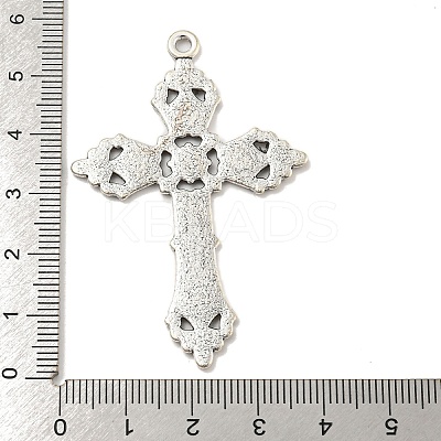 Tibetan Style Alloy Big Pendants TIBE-L013-02AS-02-1
