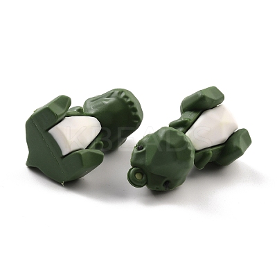 PVC Faceted Cartoon Dinosaur Pendants FIND-B002-10-1