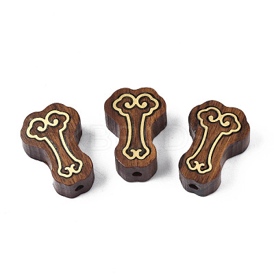 Natural Wood Beads WOOD-N013-004-1