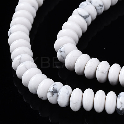 Synthetic Howlite Beads Strands G-S366-116-1