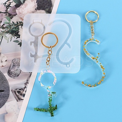Key Shape DIY Pendant Silicone Molds LS-DIY-F114-16-1
