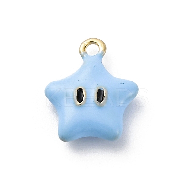 Alloy Enamel Charms ENAM-E362-11B-1
