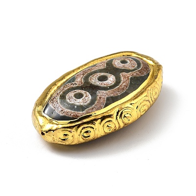 Tibetan Style dZi Beads KK-F836-07J-G-1