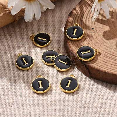 Golden Plated Alloy Charms ENAM-S118-02I-1