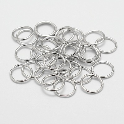 Brass Soldered Closed Jump Rings X-KK-M165-10mm-02P-NR-1