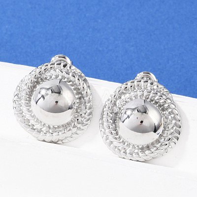 304 Stainless Steel Stud Earrings EJEW-G423-13P-1