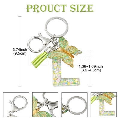 Resin & Acrylic Keychain KEYC-YW00122-01-1
