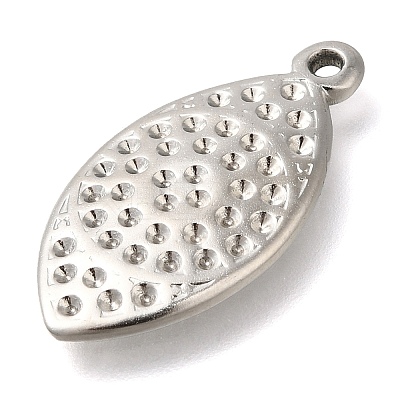 304 Stainless Steel Pendant Rhinestone Settings STAS-I310-20P-1