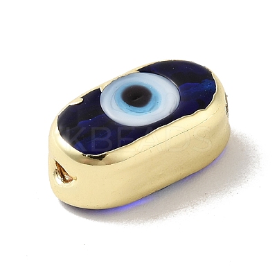 Handmade Evil Eye Lampwork Beads LAMP-D016-02LG-02-1