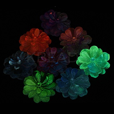 Luminous Transparent Epoxy Resin Decoden Cabochons CRES-M032-04G-1