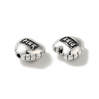 Tibetan Style Alloy Beads PALLOY-P302-01C-AS-1