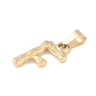 304 Stainless Steel Pendants STAS-F235-01G-F-1