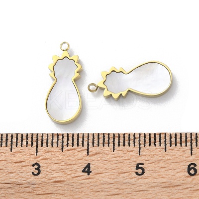 Ion Plating(IP) 304 Stainless Steel Pendants STAS-Z099-02G-05-1