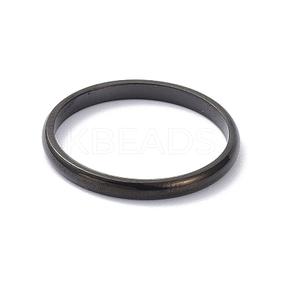 2mm Polished Plain Dome Finger Ring for Girl Women RJEW-C012-05C-EB-1
