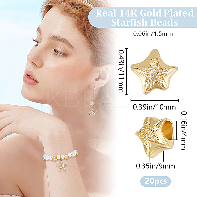 20Pcs Alloy large Hole Beads TIBEB-BBC0001-01-1