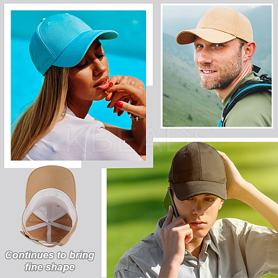 Paper Hat Shaper Insert for Baseball Caps FIND-WH0172-60B-1