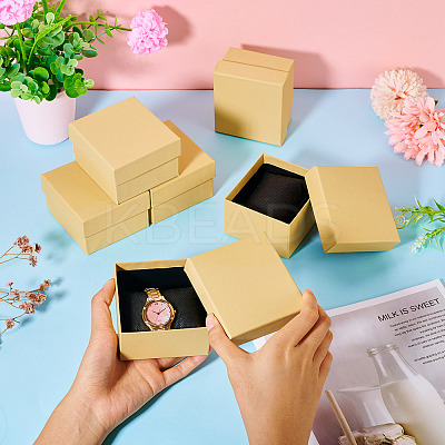 Rectangle Paper Jewelry Gift Boxes LS-CON-TAC0010-91G-1