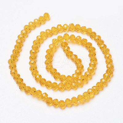 Glass Beads Strands X-EGLA-A034-T8mm-D17-1