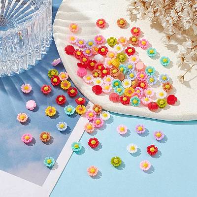 Opaque Resin Cabochons RESI-CJC0012-26C-1