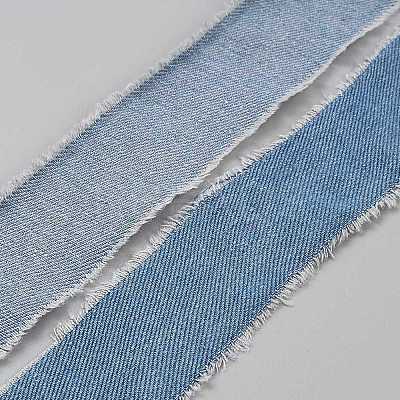 2 Yards Polycotton Frayed Ribbon OCOR-WH20009-02D-1