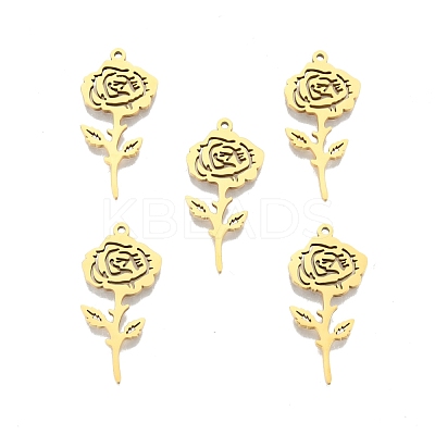 Ion Plating(IP) 201 Stainless Steel Pendants STAS-N098-110LG-1